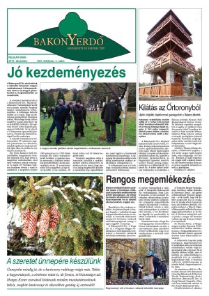 Vállalati újság 2016. december - XLII. évfolyam, 4. szám 1. oldal
