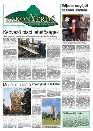 Vállalati újság 2012. március - XXXVIII. évfolyam, 1. szám 1. oldal